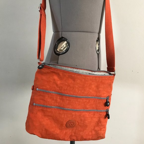 Kipling Bags Orange Kipling Alvar Crossbody Bag Poshmark